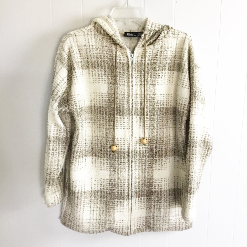 Boutique Europa Newport Boho Hoodie Sweater Size S